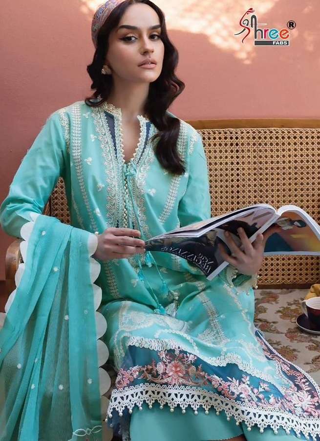 Adan Libaas Embrodere by Shree open pic